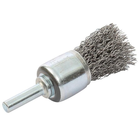 Walter Surface Technologies Allsteel 3/4 in. x.014 Mtd End Brush 09C008
